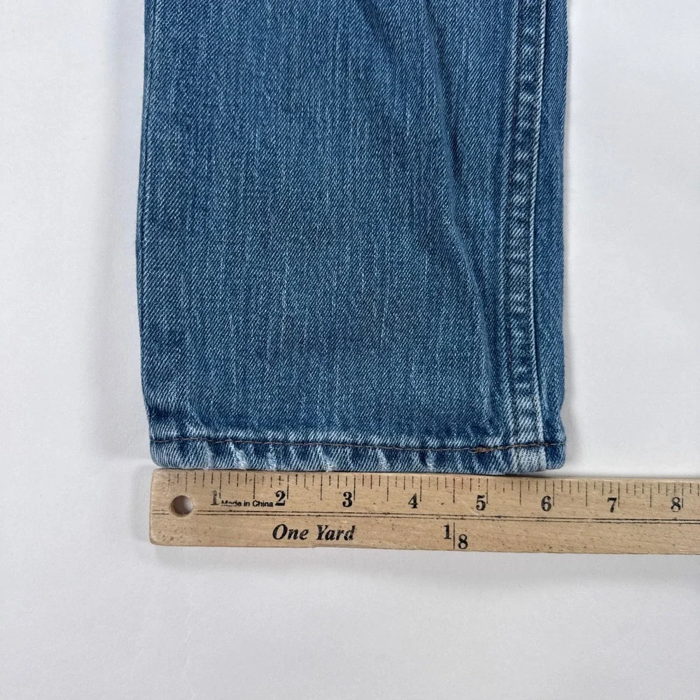 Bonobos Mens Jeans 33x30 Blue The Blue Jean Straight Leg Minimalist Streetwear